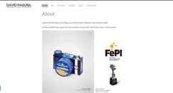 Desktop Screenshot of davidpagura.com